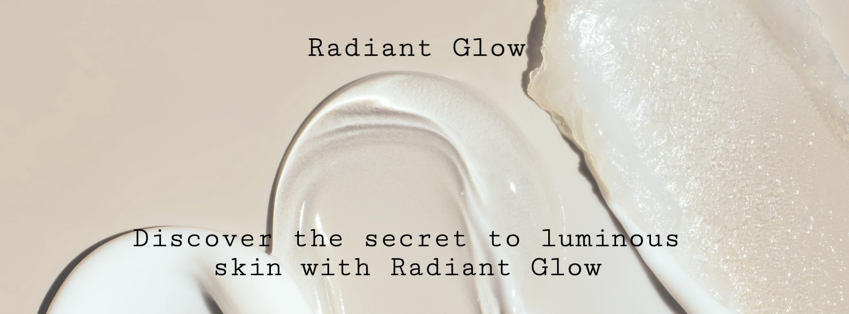 Elegant Minimalist Clean Beauty Facebook Cover