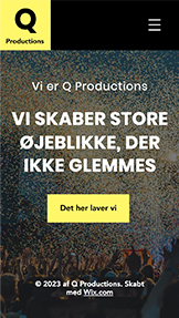 Begivenheder hjemmesideskabeloner – Eventkoordinator 