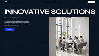  website templates - SaaS Company (Bold)