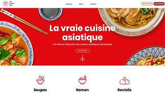 Templates de sites web Tous - Restaurant Asiatique