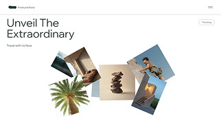 Blog website templates - Travel Blog (Sophisticated)