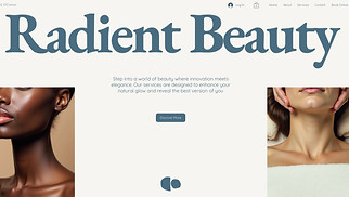 Makeup Cosmetics Website Templates Beauty Hair Wix com Page 4