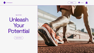 website templates - Sports Facility (Modern)