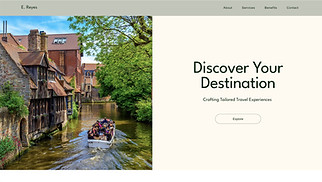 Business website templates - Tour Agency (Soft)
