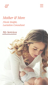 Mẫu trang web Tư vấn và Huấn luyện – Chuyên gia tư vấn về trẻ em