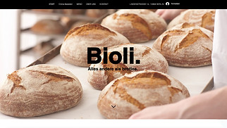 Restaurants & Essen Website-Vorlagen - Bäckerei
