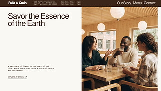 카페 베이커리 웹 사이트 템플릿 – Cafe (Earthy)