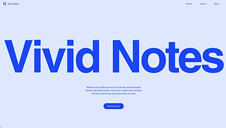 Personal Blog website templates - My Blog (Simple)