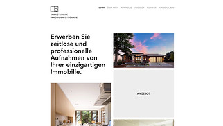 Kommerziell & redaktionell Website-Vorlagen - Immobilien-Fotograf/in
