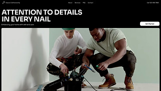 Industrial website templates - Handyman (Classic)