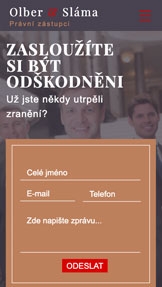 Podnikání website templates – Právník