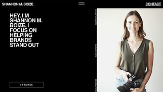 Photography website templates - Packshot Photographer (Professional)