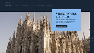 Viajes y turismo plantillas web – Empresa de recorridos virtuales