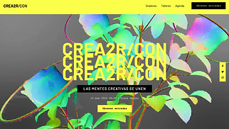 Eventos plantillas web – Conferencia creativa