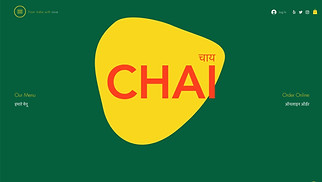 เทมเพลตเว็บไซต์ ร้านอาหาร - ร้านอาหารอินเดีย