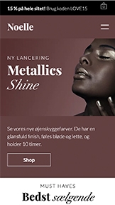 Webshop hjemmesideskabeloner – Skønhedssalon