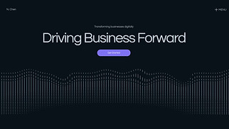  website templates - SaaS Company (Interactive)