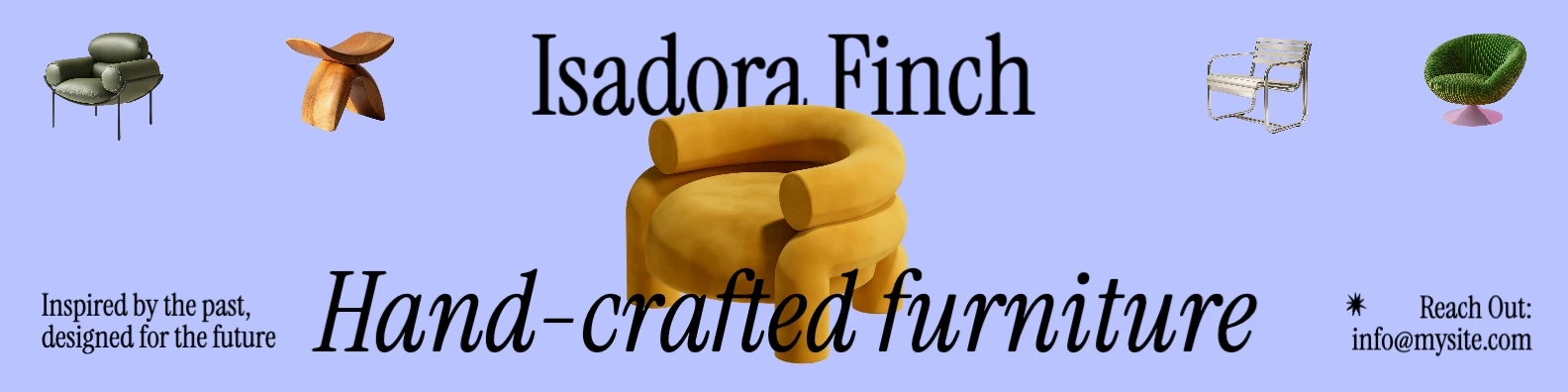 Bold Illustrative Home & Lifestyle LinkedIn Banner