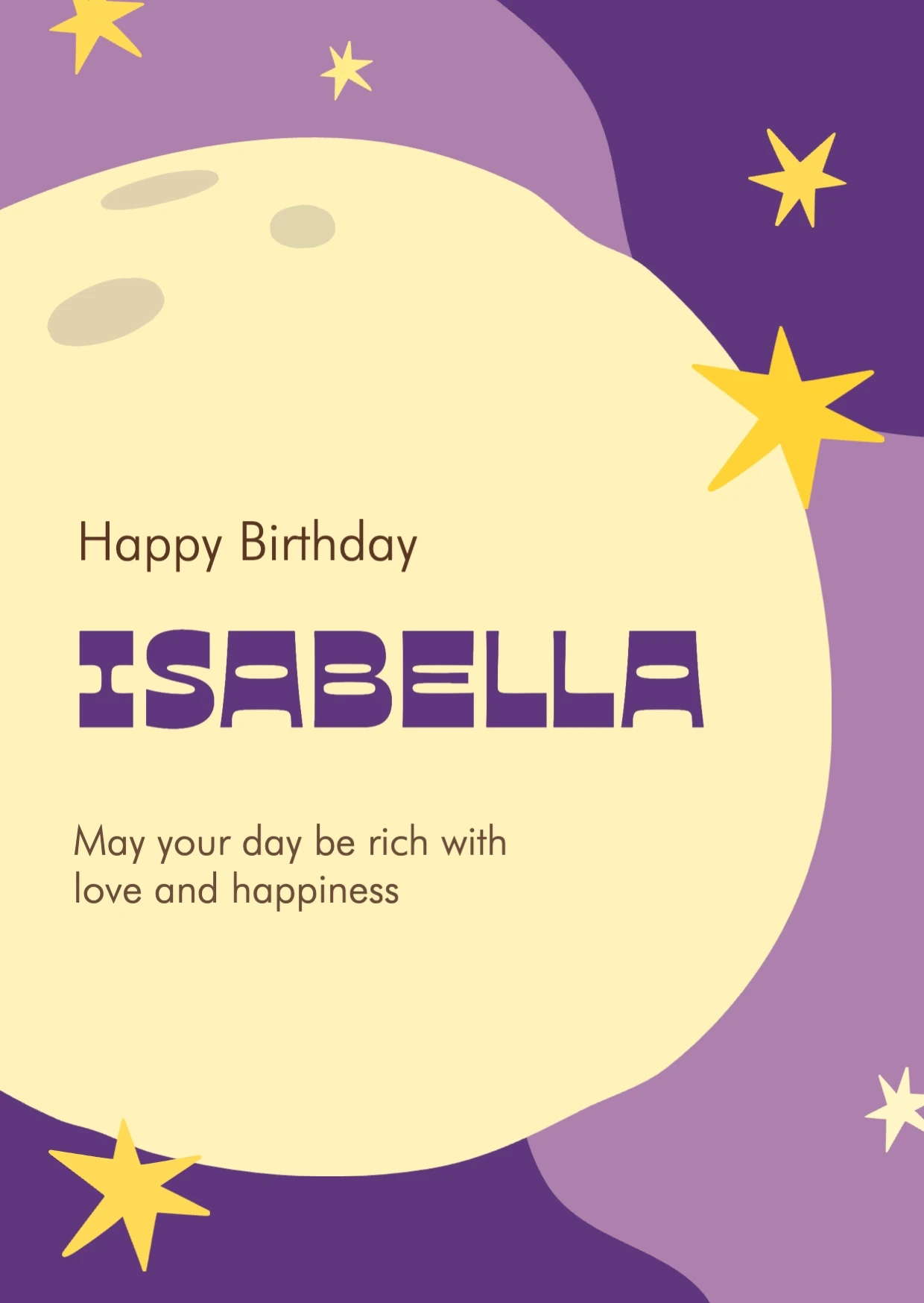 Modern Geometric Birthday Greeting Card
