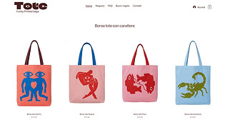 Template siti web Tutto - Negozio di Accessori (Colorato)