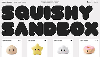 Template siti web Tutto - Toy Store (Playful)