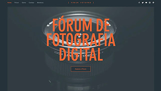 Templates de Fórum Online - Fórum de fotografia