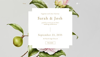  website templates - Wedding Invitation