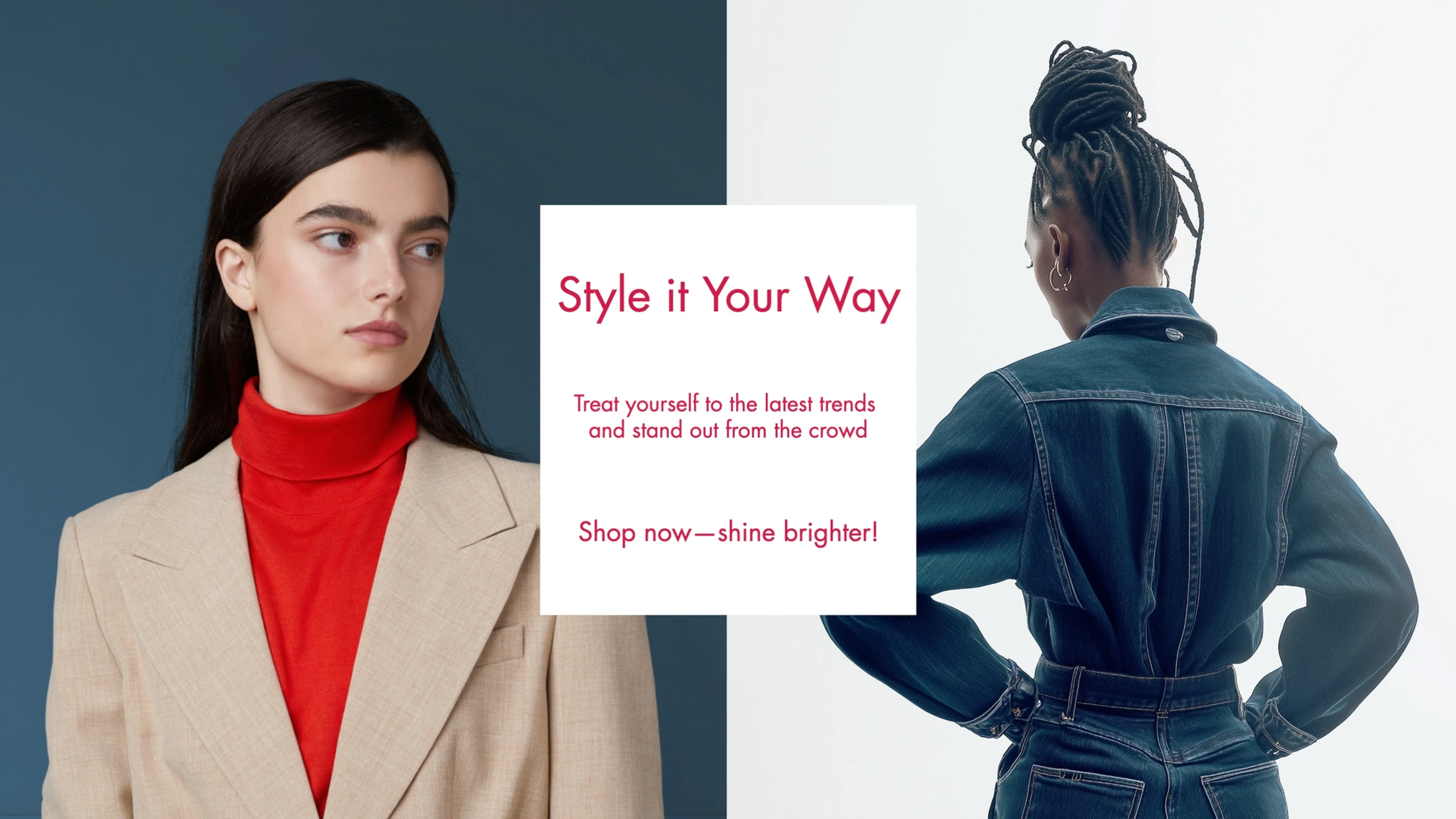 Modern Simple Clean Fashion YouTube Banner