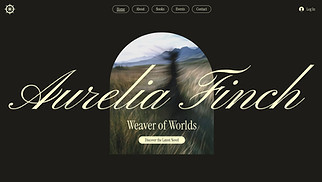 Templates de Blog de arte - Author (Dreamy)