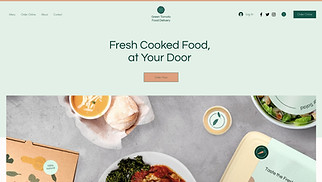सभी website templates - भोजन पहुचना 