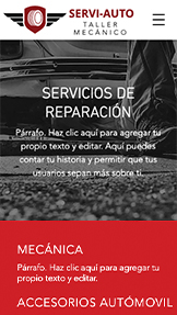 Negocios plantillas web – Mecánico