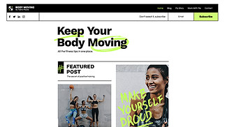 Blog Website Templates Wix Com
