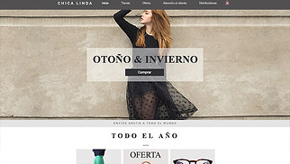 Tienda Online plantillas web – Tienda de ropa para mujer