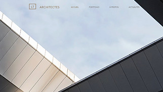 Templates de sites web Entreprises de services - Cabinet d'architectes