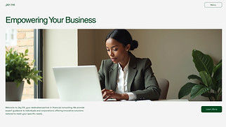 Business website templates - Business Consulting Agency (Elegant)