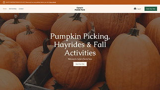Farming & Gardening website templates - Farm 