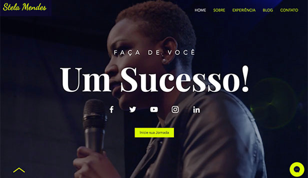 Ver todos os templates website templates – Palestrante Motivacional