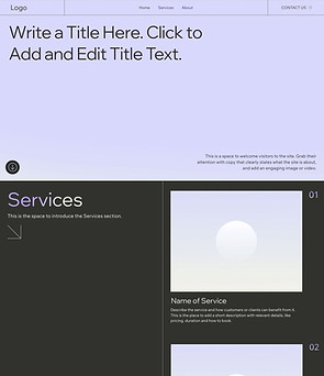 Unternehmenswebsite-Wireframe