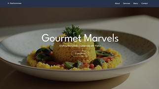 Restaurants & Food website templates - Themed Catering (Imaginative)