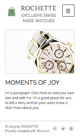 Интернет-магазин website templates – Часы