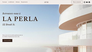 Templates de sites web Immobilier - Page de destination immobilière (élégant)