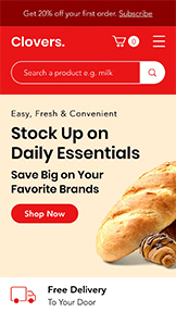 網路商店 網站範本 – 超級市場