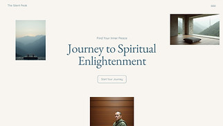 Religion website templates - Monastery (Dreamy)