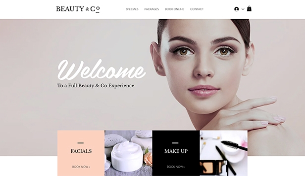 Makeup & Cosmetics Website Templates, Beauty & Hair
