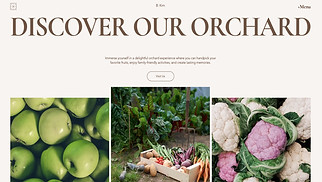 Industrial website templates - Orchard (Rustic)