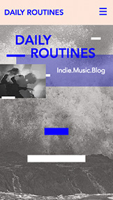 Mẫu trang web Ngành âm nhạc – Blog và podcast âm nhạc