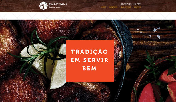Templates de Restaurantes e Comida - Restaurante traditional