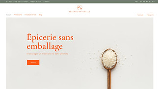 Templates de sites web Alimentation et boissons - Épicerie