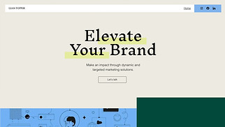 Hjemmesideskabeloner til Alt t - Consultant Landing Page (Modern)