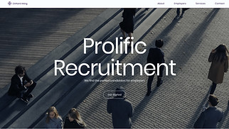  website templates - Recruiter (Urban)